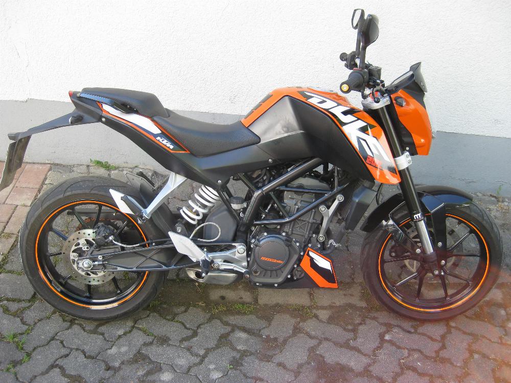 Motorrad verkaufen KTM 200 Duke Ankauf